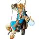 Illustration for article titled iBreath Of The Wild/i Link Makes A Very Pretty Action Figure